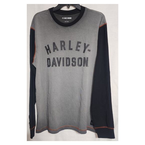 Harley Davidson long sleeve shirt men's Large - Picture 8 of 11
